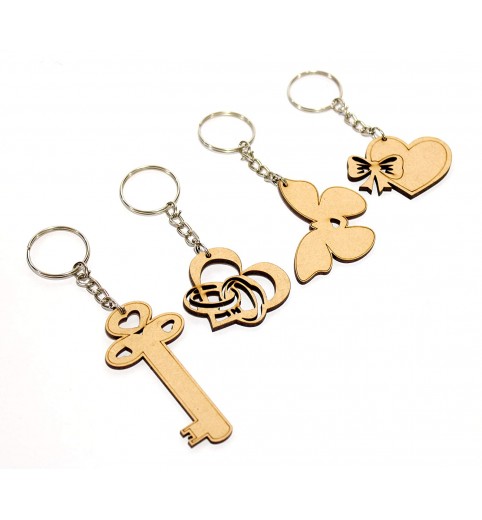 Key Ring Keychain Jewellery, Bracelet Wooden Craft Fair DISPLAY STAND  Retail CNC Cut 4mm Mdf W=30cm H=40cm *Paige