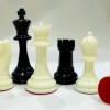 Schachspiel StonKraft 3,2 x 43,2 cm Turnier Schach Vinyl faltbares Board B-WARE 