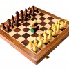 Large Chess Wooden Set Folding Chessboard Magnetic Pieces Home Wood Board Toy/ 