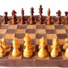 Foldable Magnetic wooden Chess board and Philos Philos Artist Haat Chess Set 