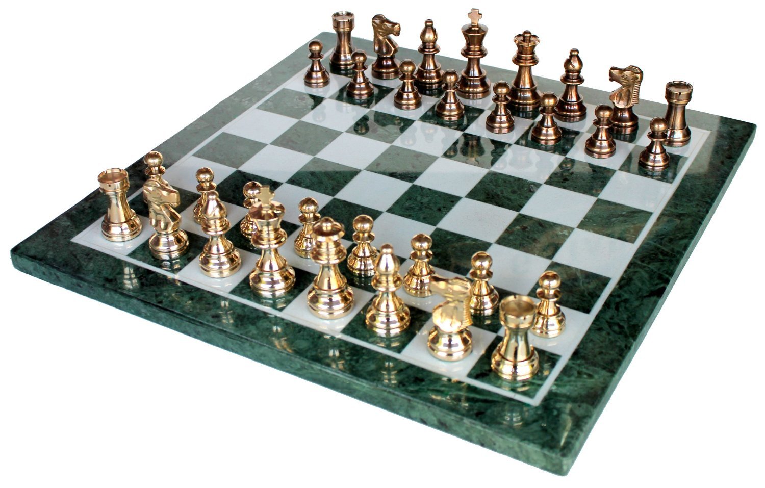 Personalized Marble Plated 20cm(7.87) Luxury Wood Chess Set