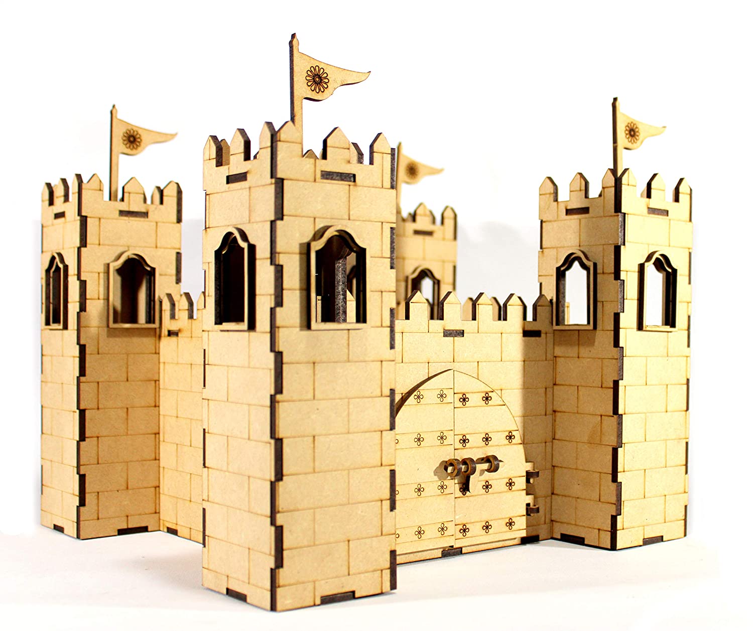 Castle 3D Modèle Jigsaw Puzzle, 3D Coffre Fort Châzzles Châzzles