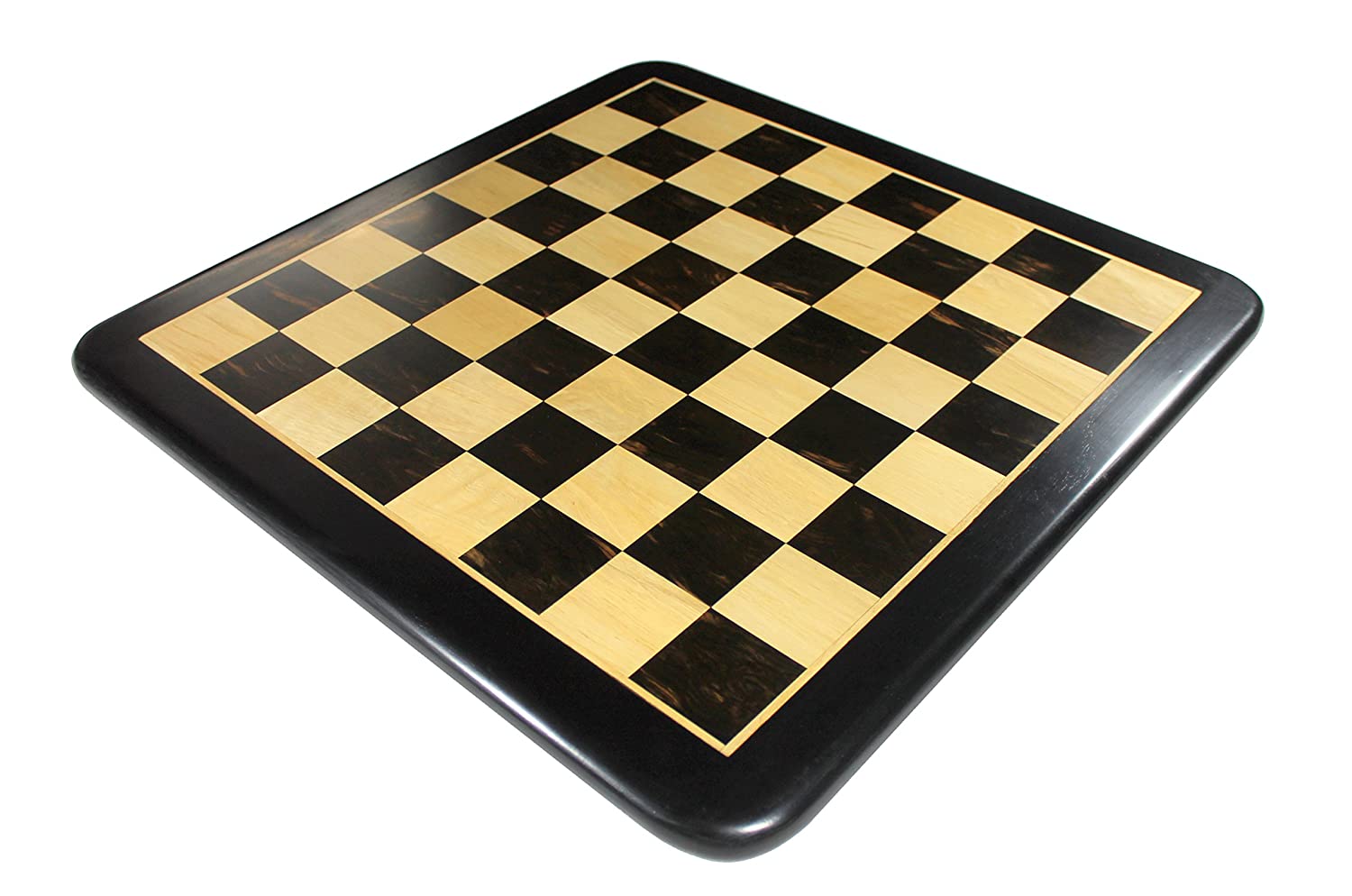 StonKraft Handcarved Chess Board with Wooden Base - Stone Inlaid Work -  Chess Game Board Set