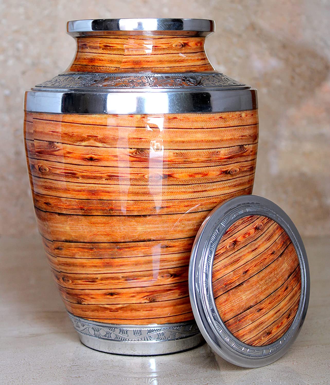 eSplanade Cremation Urn Memorial Container Jar Pot Full Size Standard