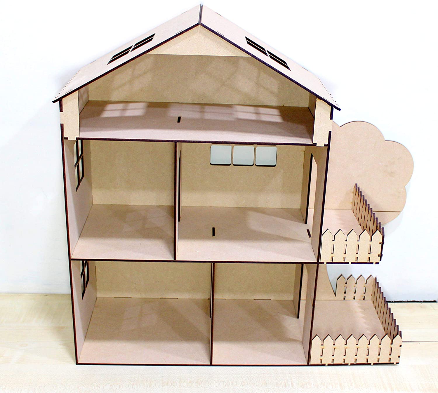 StonKraft Puzzle 3D Maison en bois Décoration de la maison Jouet de  construction Kit de modélisation Projet scolaire Facile à assembler