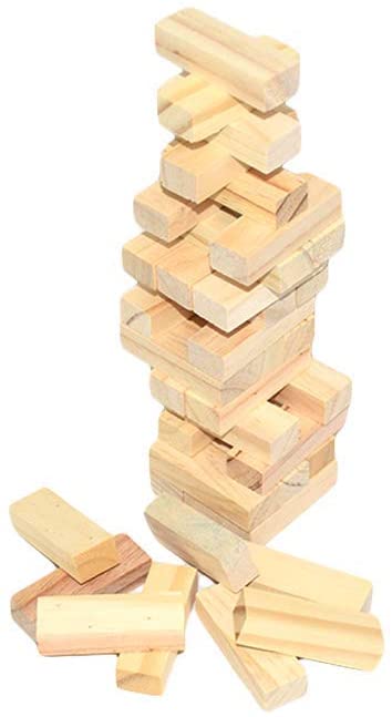 How To Play Jenga in Hindi, Wooden blocks game, Tumbling Tower