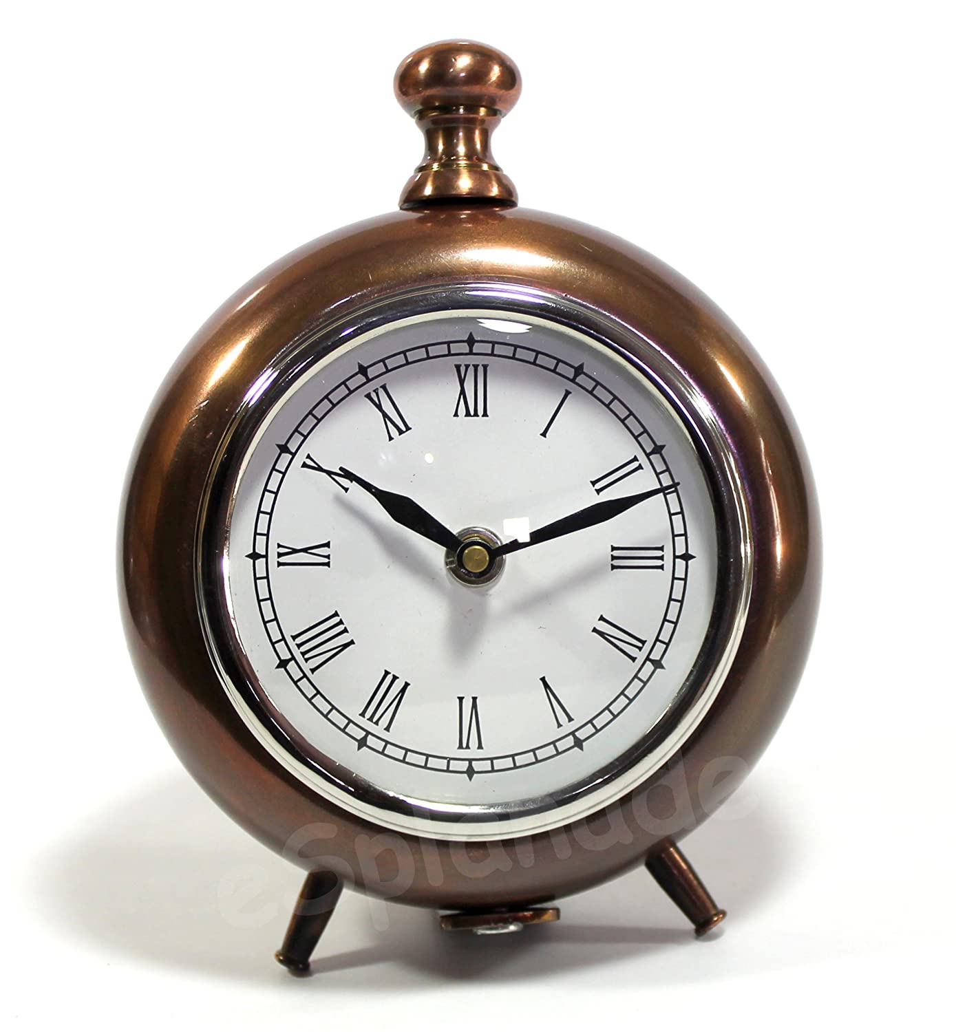 eSplanade - 7 Metal Vintage Clock | Classic Retro Clock