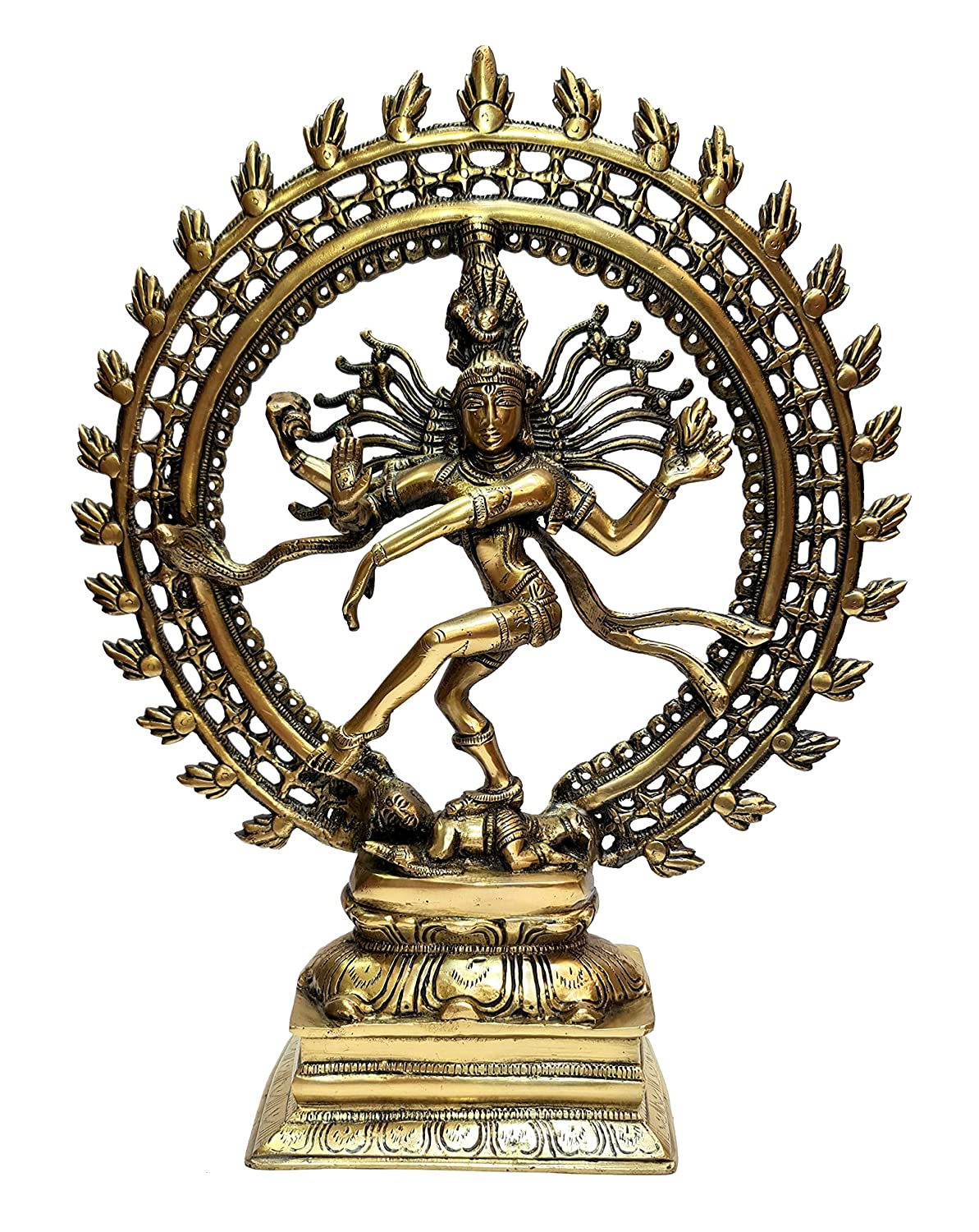 eSplanade Brass Natraj Statue Idol Sculpture Shiva - Nataraj The ...