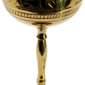 ESPLANADE Brass Chalice Goblet Shot Glasses Wine Coupes Glasses - 4.5" Inches Height