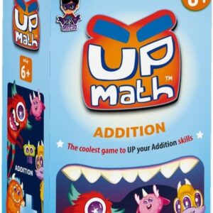 Yuka Champs Upmath Addition Flash Cards, Math Card Games for Kids Ages 6-12, Multi Level Play Homeschool Educational Games, Learn Upto Double Digit Addition, 135 Cards, 1-4 Players