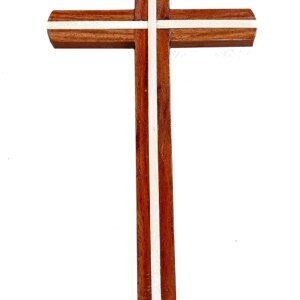 StonKraft Jesus Christ Cross Catholic Wooden Crucifix for Wall, Church Chapel Decoration