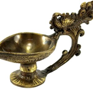 Brass Diya | Oil Lamp | Home Decor | Brass Deepam | Kuthu Vilakku | Pooja Articles | Lamps for Home and Office.