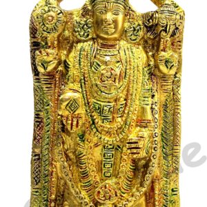 eSplanade - Brass Balaji Venkatesh Tirupati (Tirupathi Balaji) Pooja Mufti Idols or Statue for pooja, worship or Home Decor 7.75 inches