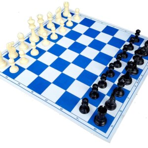 17'' x 17'' Tournament Roll Up Chess without Pieces - Ideal for Professional Players